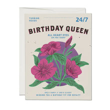 Load image into Gallery viewer, Birthday Queen Greeting Card