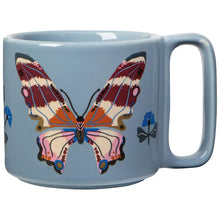 Load image into Gallery viewer, Aurora Blue Butterfly Midi Studio Mug