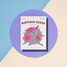 Load image into Gallery viewer, Birthday Queen Greeting Card