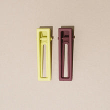 Load image into Gallery viewer, Lu Lu Hair Clips In Mint Chocolate
