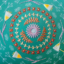Load image into Gallery viewer, Greenery Embroidery Kit