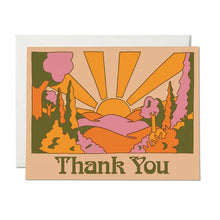 Load image into Gallery viewer, Sunrise Thank You Greeting Card