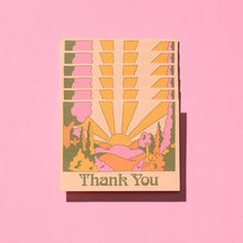 Load image into Gallery viewer, Sunrise Thank You Greeting Card