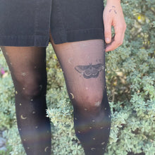Load image into Gallery viewer, Night Moth Temporary Tattoo 2 Pack