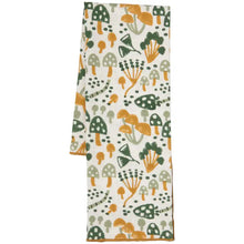 Load image into Gallery viewer, Wildgrove Mushroom Block Print Dishtowel