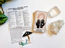 Load image into Gallery viewer, Your Feelings Are Valid Oracle Deck