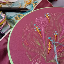 Load image into Gallery viewer, Early Bloomer Embroidery Kit