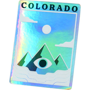 Colorado Eye Hologram Sticker