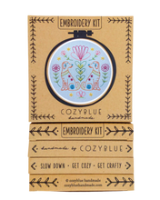 Load image into Gallery viewer, Folk Tails Embroidery Kit