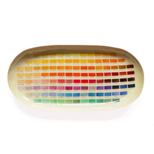 Load image into Gallery viewer, Nomenclature of Colors Oval Enamel Tray