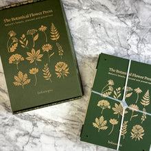 Load image into Gallery viewer, Botanical Flower Press โ Linen Cover & Gold Foil