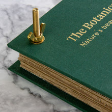 Load image into Gallery viewer, Botanical Flower Press โ Linen Cover & Gold Foil