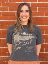 Load image into Gallery viewer, KCK Hawk Cropped Tee