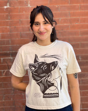 Load image into Gallery viewer, KCK Wolf Lady Cropped Tee
