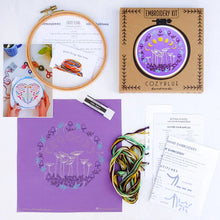 Load image into Gallery viewer, Flower Moon Embroidery Kit