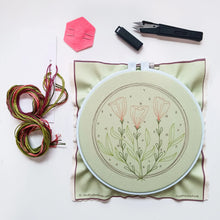 Load image into Gallery viewer, Flower Moon Embroidery Kit
