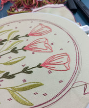 Load image into Gallery viewer, Flower Moon Embroidery Kit