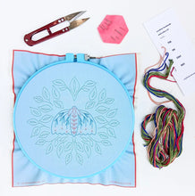Load image into Gallery viewer, Mystify Moth Embroidery Kit