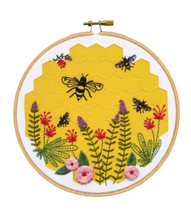 Load image into Gallery viewer, Bee Lovely Embroidery Kit