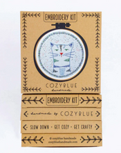 Load image into Gallery viewer, Nigel Nine Lives Embroidery Kit