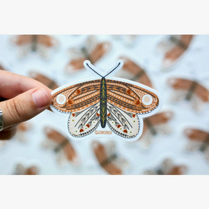 Butterfly Sticker by Gingiber