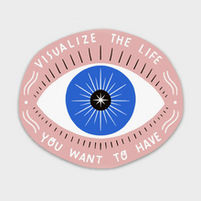 Load image into Gallery viewer, Visualize Life Sticker by Gingiber
