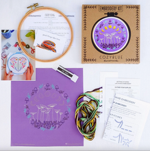 Load image into Gallery viewer, Mountain Laurel Embroidery Kit