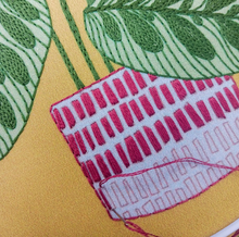 Load image into Gallery viewer, Peacock Plant Embroidery Kit