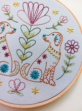 Load image into Gallery viewer, Folk Tails Embroidery Kit