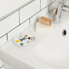 Load image into Gallery viewer, Cat Shaped Ceramic Trinket Tray