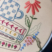 Load image into Gallery viewer, Book Nook Embroidery Kit