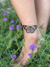 Load image into Gallery viewer, Monarch Temporary Tattoo 2 Pack