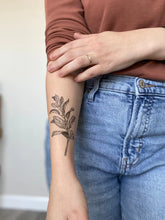 Load image into Gallery viewer, Sage Sprig Temporary Tattoo 2 Pack