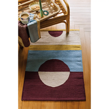 Load image into Gallery viewer, Moonphase Woven Cotton Rug