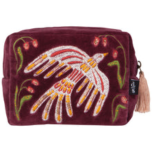 Load image into Gallery viewer, Plume Embroidered Pouch