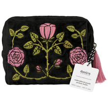 Load image into Gallery viewer, Rose Briar Embroidered Pouch