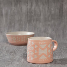 Load image into Gallery viewer, Studio Pink Imprint Stoneware Mug