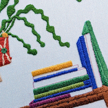 Load image into Gallery viewer, Ricrac Plant Embroidery Kit