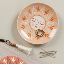 Load image into Gallery viewer, Soleil Sun Shaped Ceramic Trinket Tray