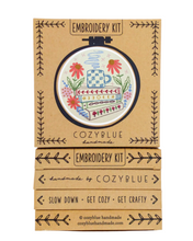 Load image into Gallery viewer, Book Nook Embroidery Kit