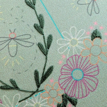 Load image into Gallery viewer, Fireflies Embroidery Kit