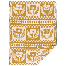 Load image into Gallery viewer, Teppi Double Cloth Dishtowel In Mustard