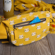 Load image into Gallery viewer, Meow Meow Cats Cotton Hip Bag With Adjustable Strap