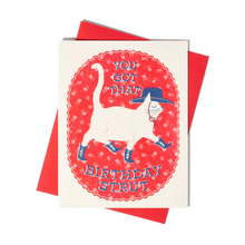 Load image into Gallery viewer, Birthday Strut Risograph Card