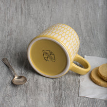 Load image into Gallery viewer, Ochre Imprint Stoneware Mug