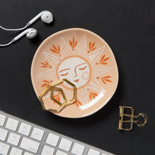 Load image into Gallery viewer, Soleil Sun Shaped Ceramic Trinket Tray
