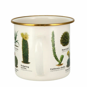 Cacti Enamel Mug