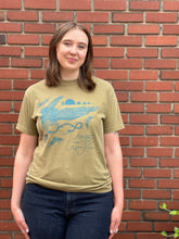 Load image into Gallery viewer, KCK Hawk Unisex Tee- Faded Army
