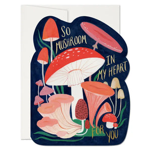 So Mushroom Love Greeting Card