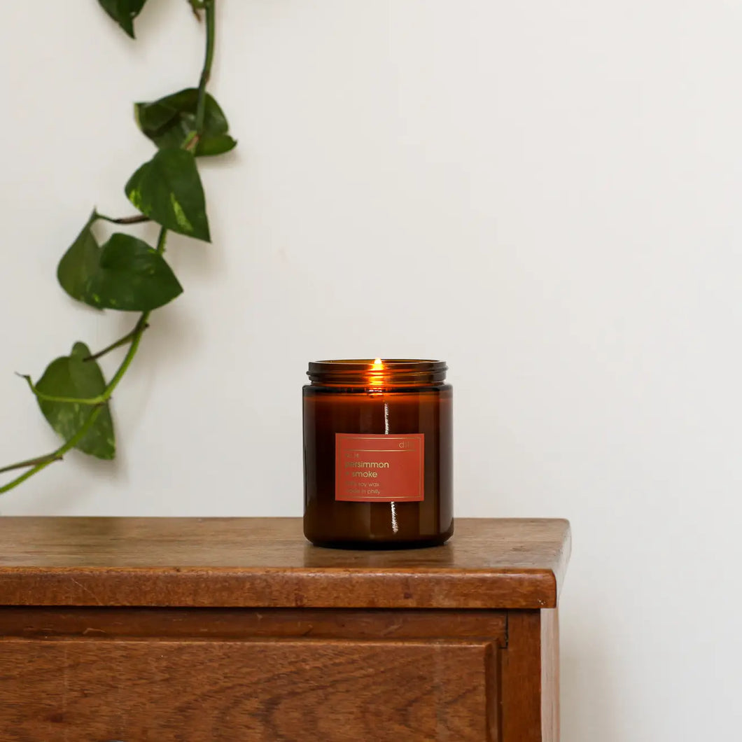 No. 14 Persimmon + Smoke Candle